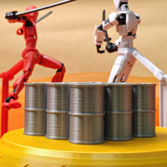 9 Mini Buckets Set for Game Scenes and Collections