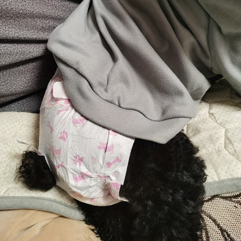 10pcs Disposable Pet Diapers Leak Proof Physiological Pants