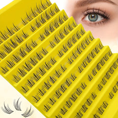 120pcs Smooth Faux Mink False Eyelashes DIY All Match Cluster