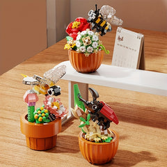 Educational DIY Insect Building Blocks Ornaments