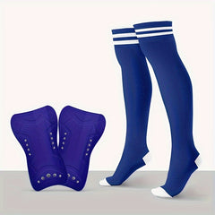Men's Breathable Fitness Shin Guards Socks