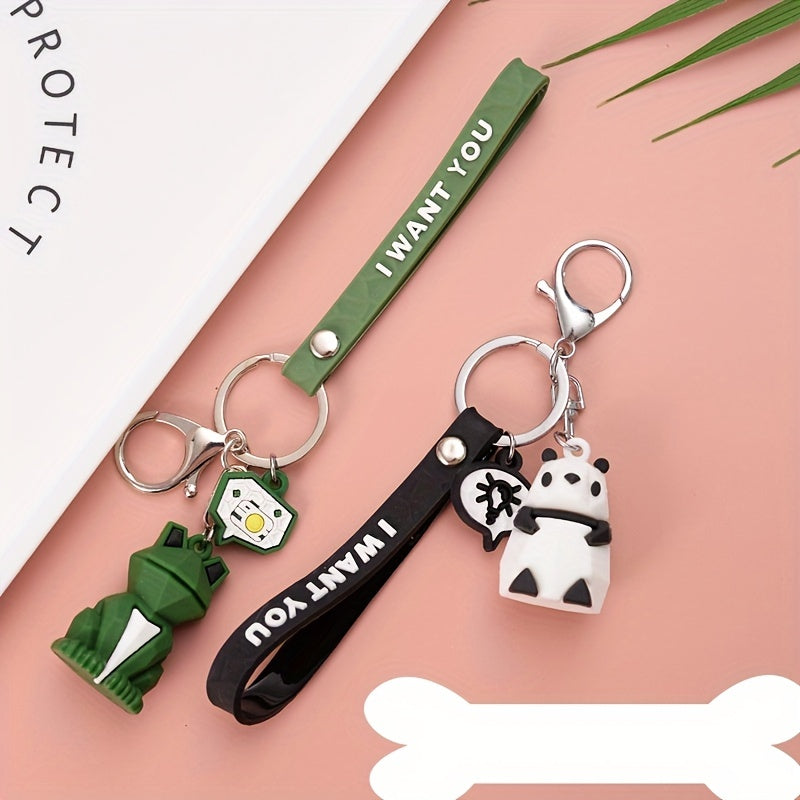 Geometric Animal Keychain for Bags - Perfect Holiday Gift