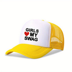 Breathable Mesh Baseball Hat Sunshade Cap Hip Hop Trucker Cap