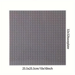 Building Block Base Plate 32x32 Studs Compatible with Most Brands