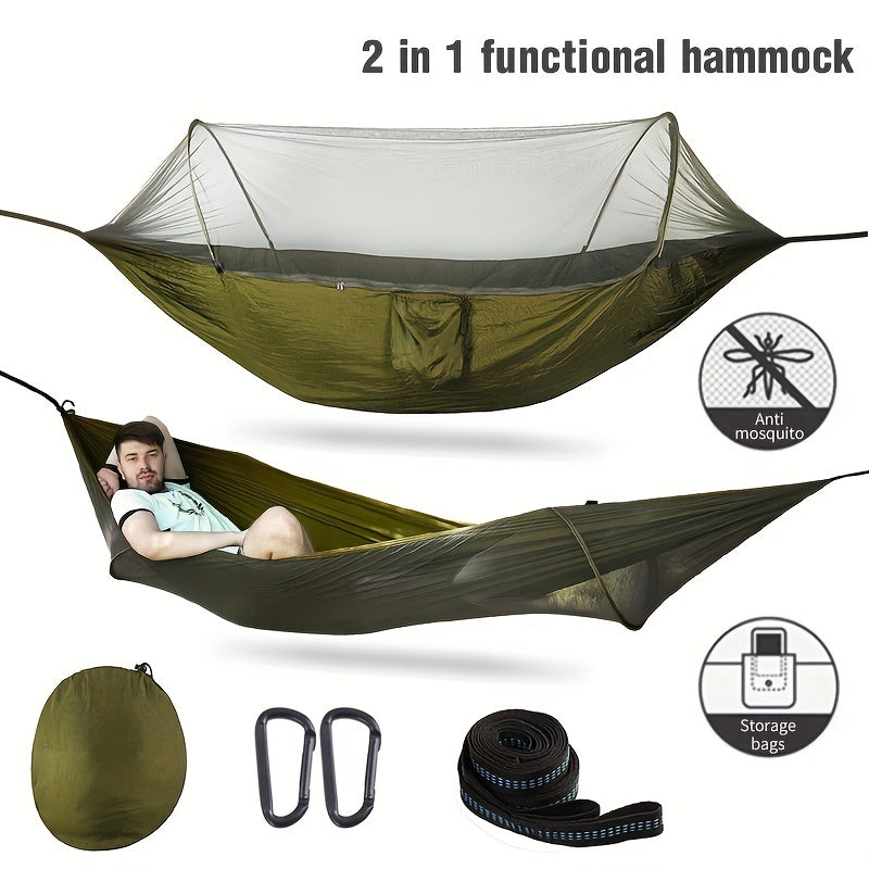 Automatic Camping Hammock with Mosquito Net