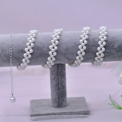 Pearl Beaded Bridal Sash for Wedding Dress