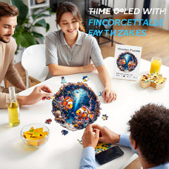 Clownfish World Jigsaw Puzzle - Vibrant Underwater Scene