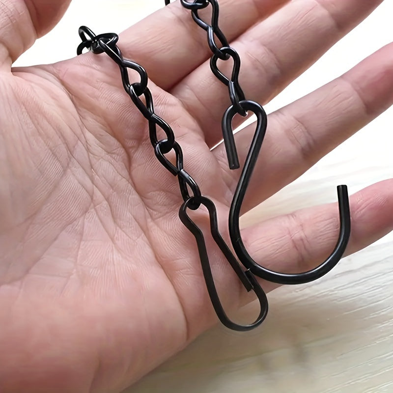 Hanging Chains for Garden Plants, Baskets, Feeders - 6pcs