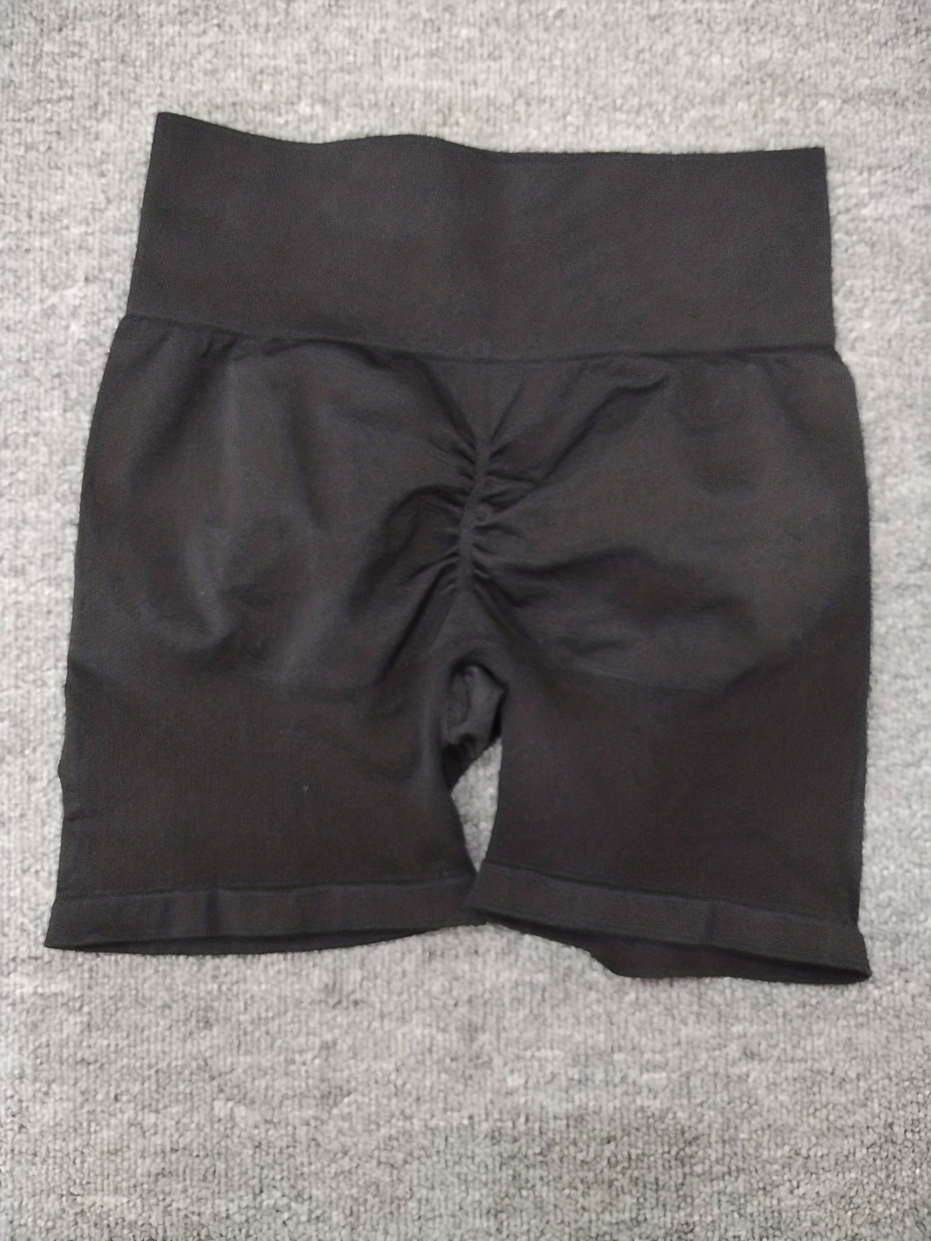 Solid Skinny Shorts Sports Fitness Yoga Running Shorts