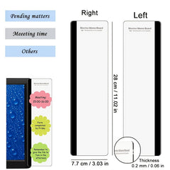 Multifunction Monitor Memo Board Transparent Side Panel For Office Home