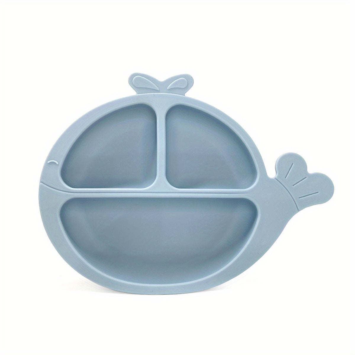 Whale Silicone Suction Cups For Toddlers Self Feeding