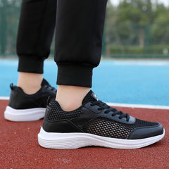 Men's Lace up Athletic Sneakers Breathable Running Shoes