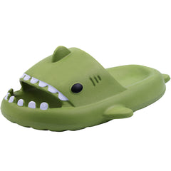 Boys Girls Shark Slippers Anti Slip Soft Soled Quick Dry Slide