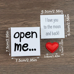 Cherished Moments Pocket Hug 'I Love You to the Moon and Back' Anniversary Gift