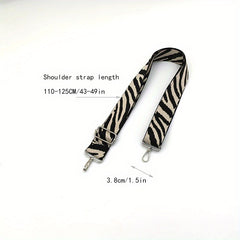 Geometric Print Shoulder Bag & Handbag Nylon Replacement Strap