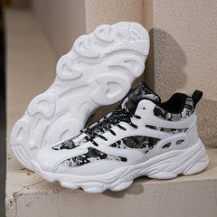 Breathable Mesh Women's Chunky Sneakers Non Slip Shoes