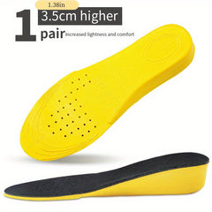 Invisible Height Increase Insoles - Breathable Shock Absorption