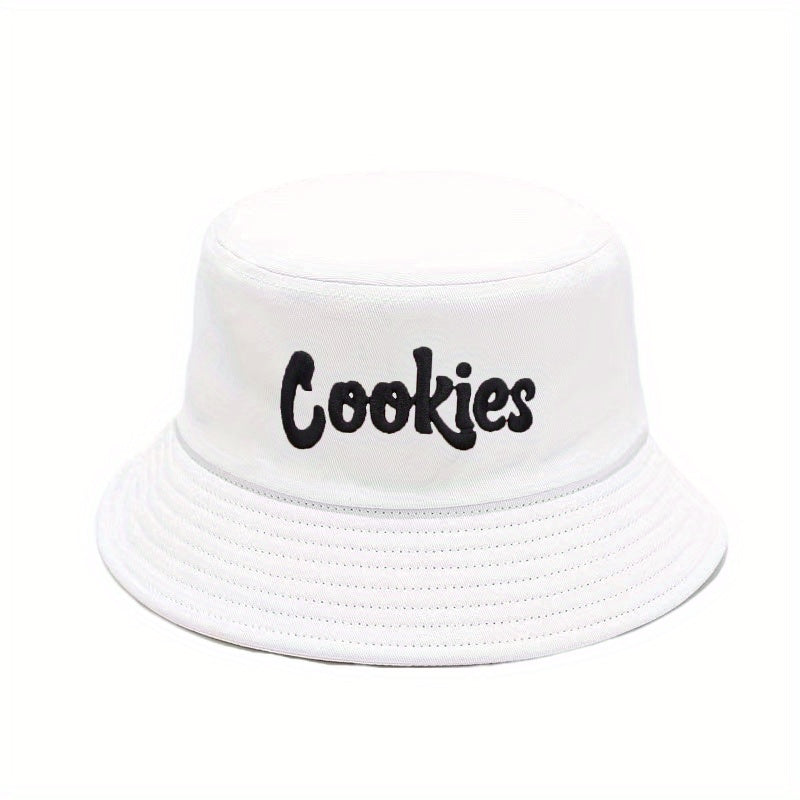 Classic Cookies Embroidered Men's Bucket Hat Fisherman Cap