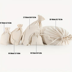 US Dollar Canvas Bag Coin Money Bag Large Capacity Drawstring Bag