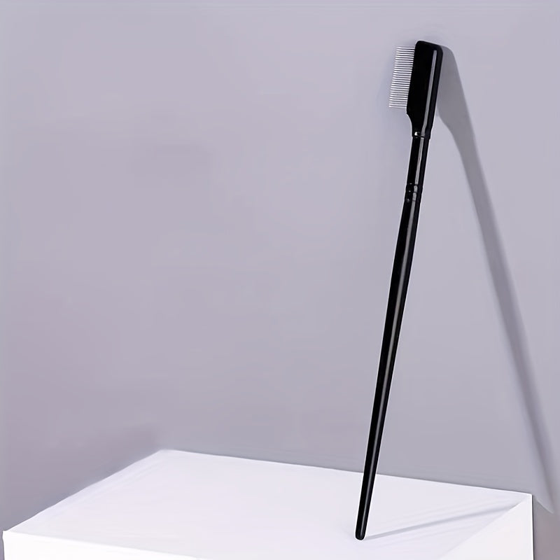 Metal Eyelash Brush Grooming Separator for Flawless Mascara Application