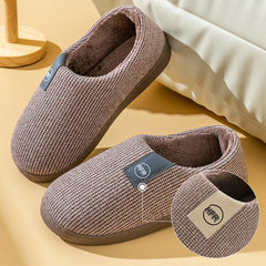 Men's Soft Indoor Slides Slippers Plush House Shoes