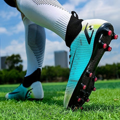 Boy's Non Slip AG Football Cleat Outdoor Soccer Shoes
