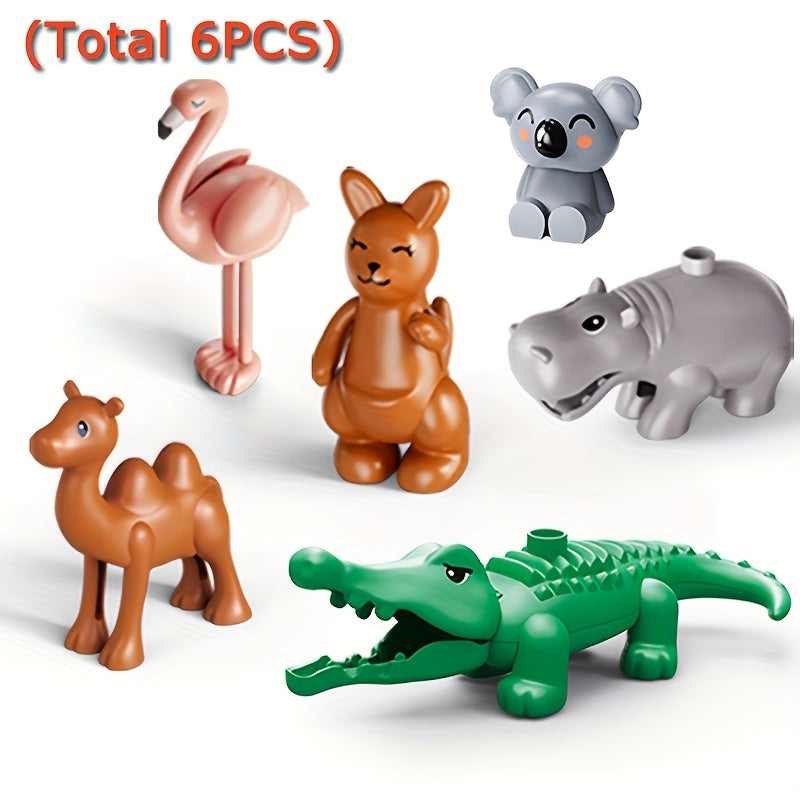 Animal Building Blocks Set Educational Construction Toys
