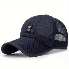 Mesh Baseball Cap Summer Outdoor Sun Cap Casual Sport Hat