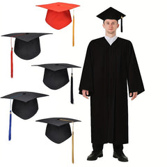 Adult High School Graduation Cap w/ Different Tassels