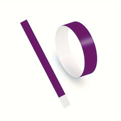 100pcs Neon Paper Wristbands for Events