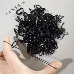500pcs Adorable Cartoon Hair Ties for Girls