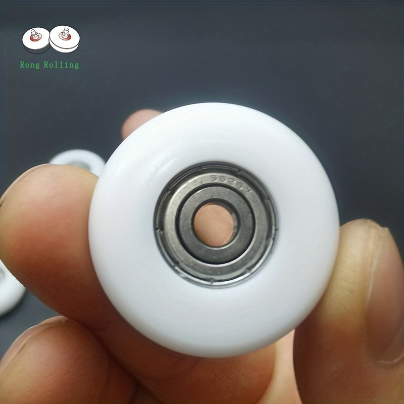 10pcs 626zz Rubber Coated Bearing 6x35x11mm Steel Material Spherical Bearing