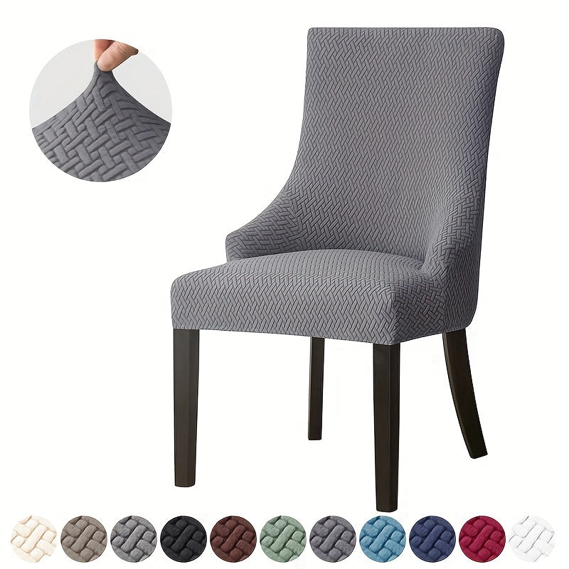 Jacquard Dining Chair Slipcover Non slip Chair Cover Furniture Protector