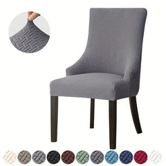 Jacquard Dining Chair Slipcover Non slip Chair Cover Furniture Protector