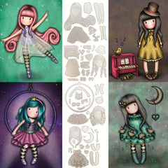 Princess Character Metal Cutting Dies for DIY Scrapbooking