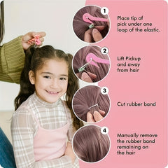 Hair Band Elastic Bungee Cutter Easy Remover Grip Tool Accessories