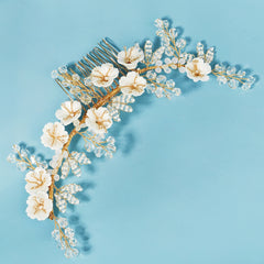 Bridal Hair Comb Vine Bridal Headpieces For Wedding Hair Accessories