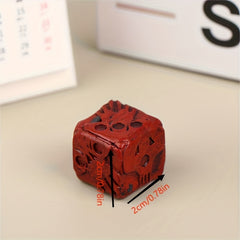 1pc Halloween Skull Pattern Polyhedral Dice