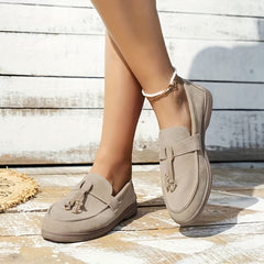Women's Soft Sole Slip On Loafers Casual Walking Shoes