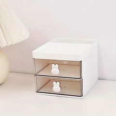 Desktop Storage Box Large Capacity Dorm Stationery Box Living Room Office Drawer