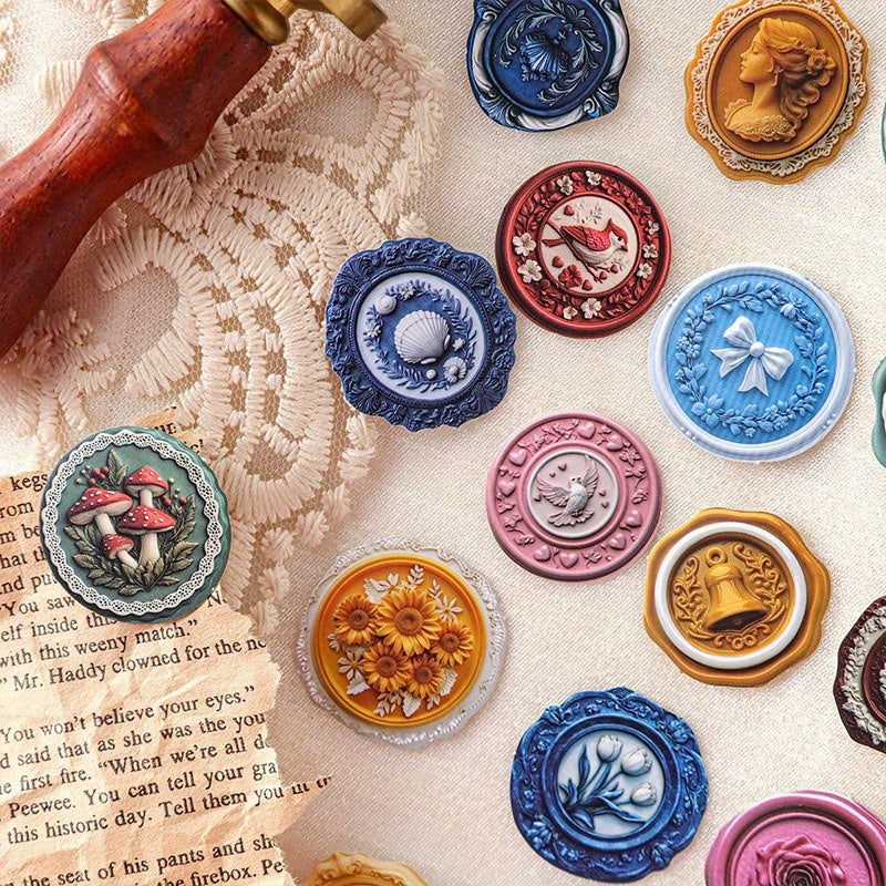 Vintage Inspired Stickers Set Sweet Romance & My Fairytale Designs