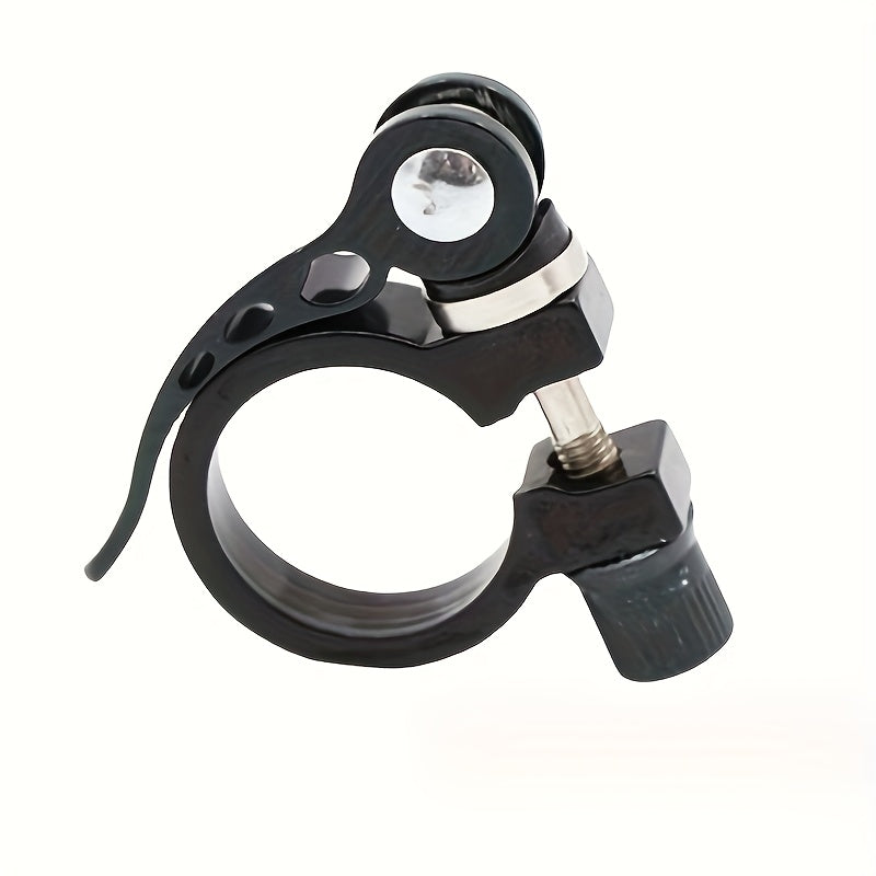 Aluminum 31.8mm Bike Seat Post Clamp Quick Release Clip