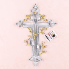 2pcs Silver Sword Patches DIY Iron on Model Cloth Stickers