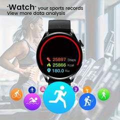 Women's Sports Smart Watch with Dial Calls Pedometer Alarm Stopwatch