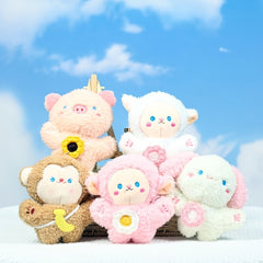 Small Animal Plush Toy Doll Bag Ornament Christmas Gift