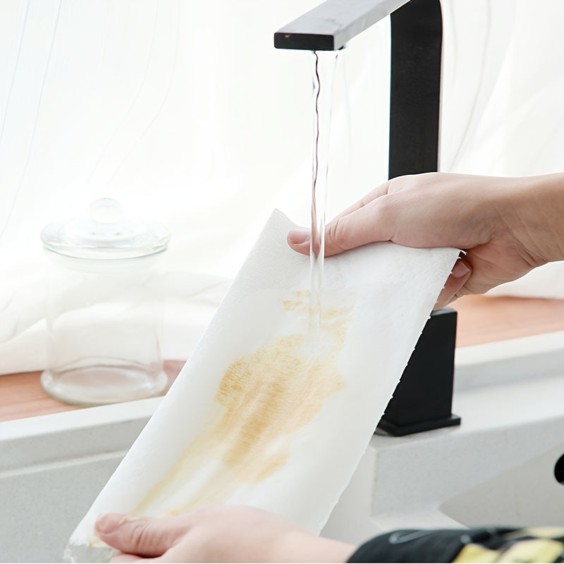 Reusable Cleaning Paper Roll for Home and Outdoor Picnic
