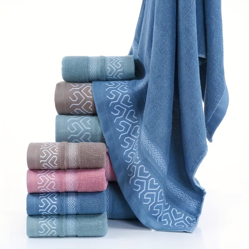 Soft Towel Set Absorbent & Perfectly Sized for Your Bathroom
