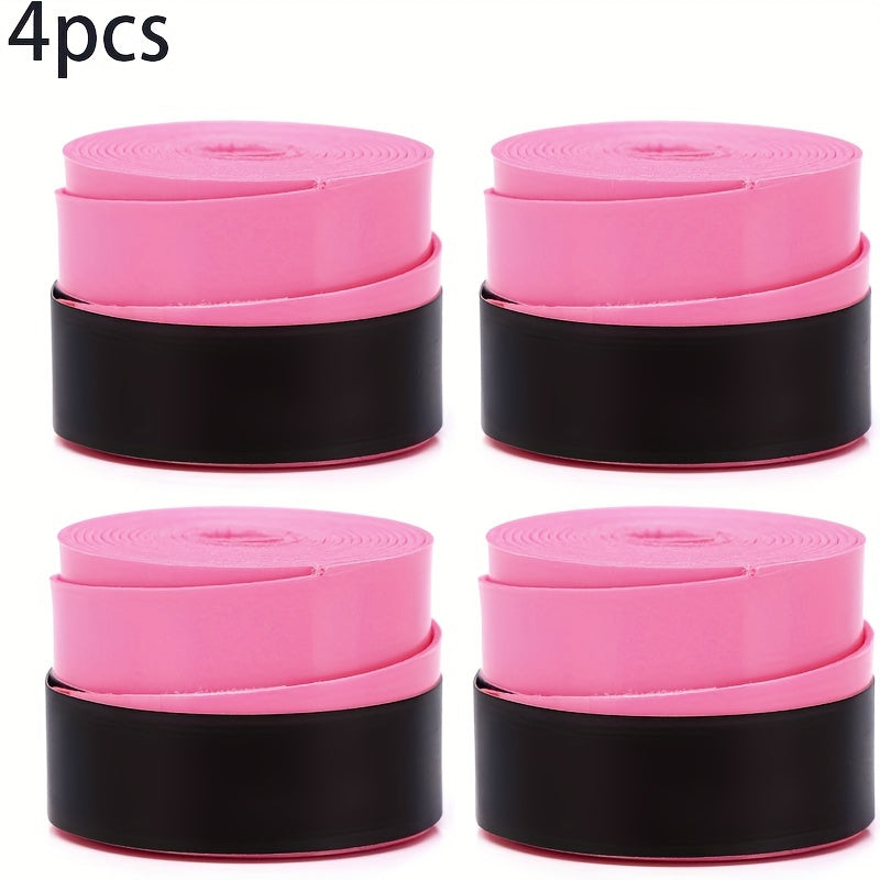 4pcs Elastic Overgrips for Tennis Badminton Racket