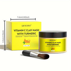 Vitamin C Turmeric Clay Mask for Skin Care