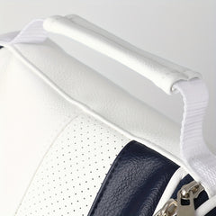 Portable Golf Shoe Bag PU Pearl Cotton Lining Carry Tote
